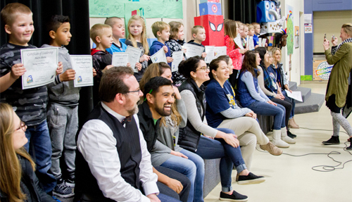 Woodland Intermediate School’s new program encourages students to “BRAG” about their academic growth and behavior!