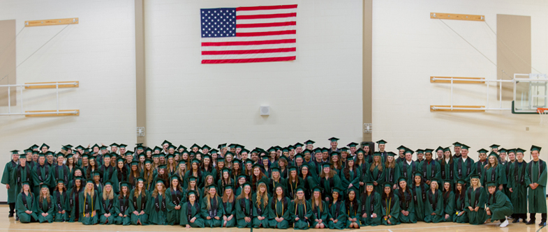 Woodland Public Schools celebrated its largest graduating class, the Class of 2018, on Friday, June 15