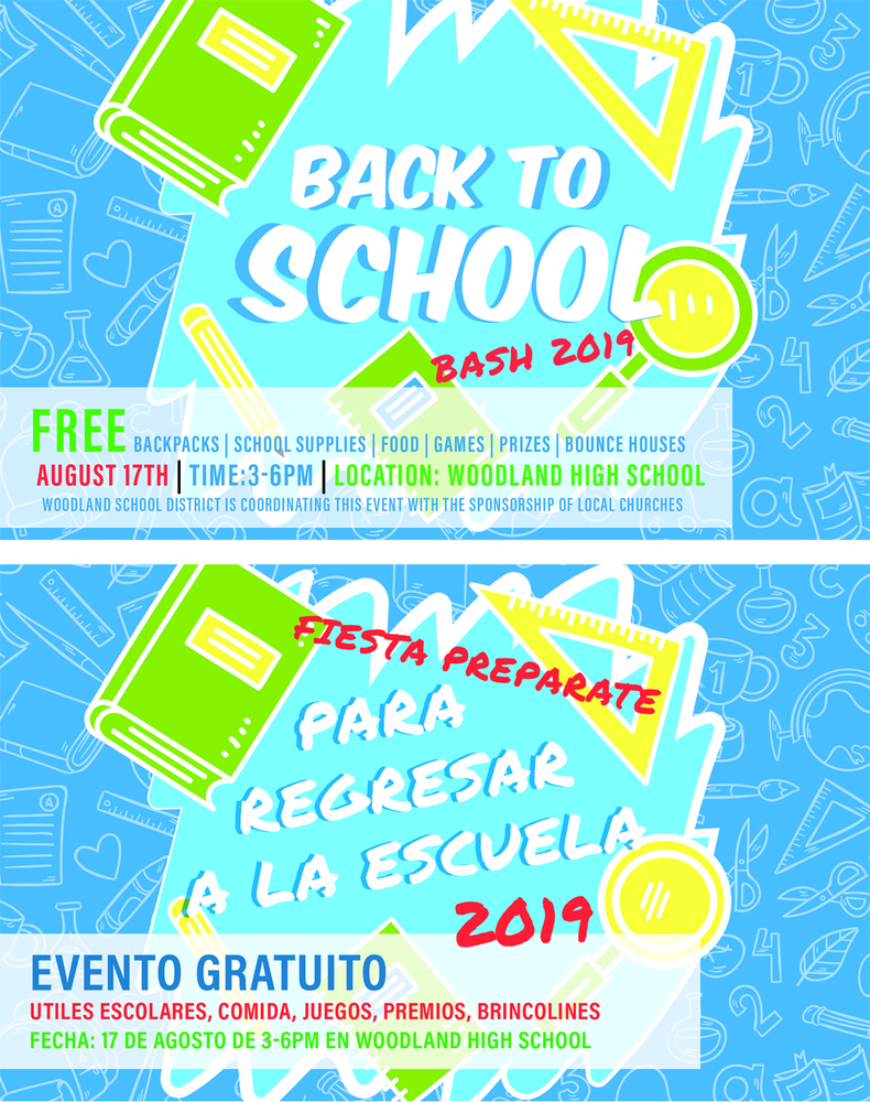 Come to Back to School Bash 2019 on Saturday, August 17!