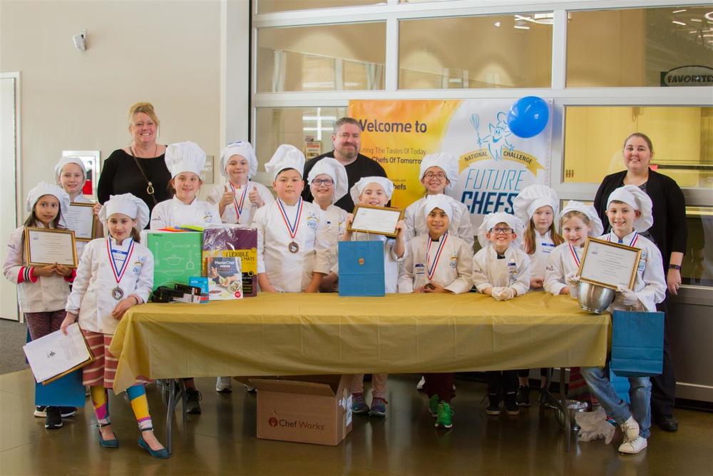 Woodland elementary students cooked their favorite Mexican recipes to compete in Future Chefs of America