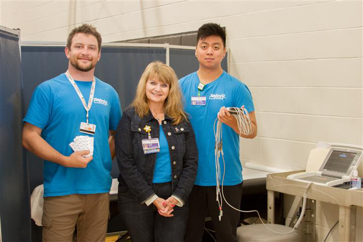 Woodland High School provided free health screenings for students thanks to a partnership with the Providence Heart Institute