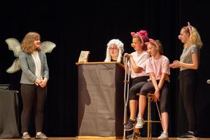 Woodland Middle School’s new Drama Class and After-School Club performed ‘Big Bad,’ the school’s first play in more than five years