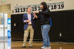 Woodland High School students learn the dangers of distracted driving