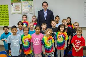 Columbia Elementary School received generous donations!