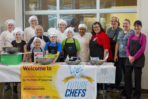 Third and fourth graders competed in the annual Future Chefs of America event. Third and fourth graders competed in the annual Future Chefs of America event.